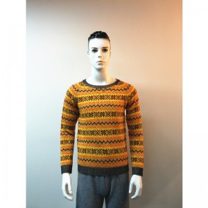 ORANJE PRINT SWEATER RLMS0012F
