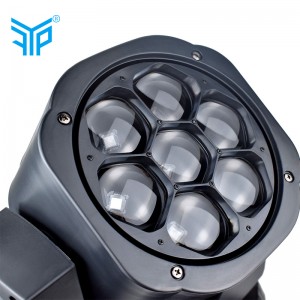 nieuwste duurzame kwaliteit 7 * 15w led disco lichten bee eye moving head light, fabriek groothandel