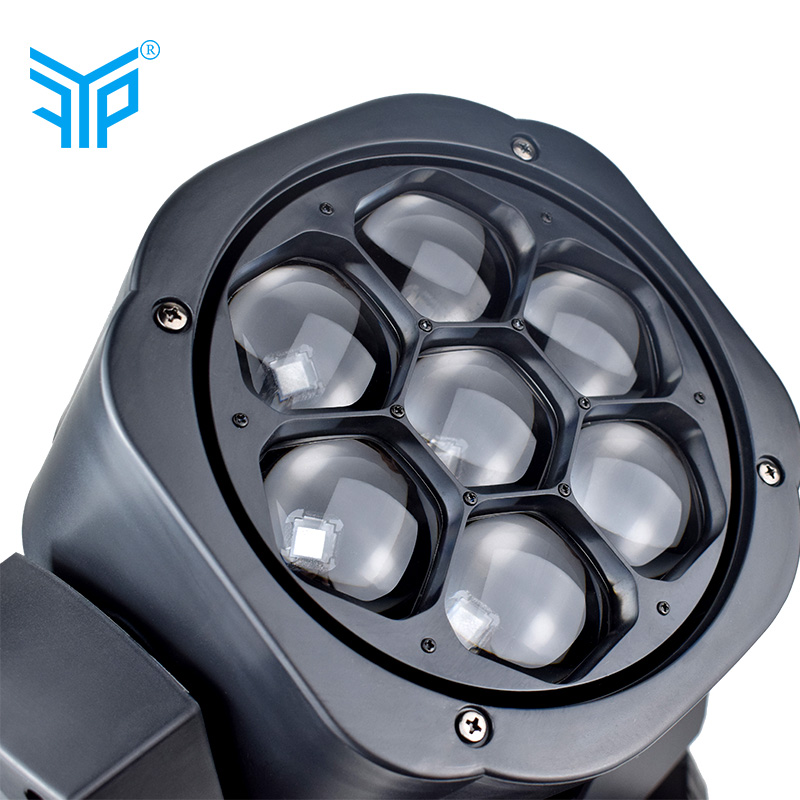 nieuwste duurzame kwaliteit 7 * 15w led disco lichten bee eye moving head light, fabriek groothandel