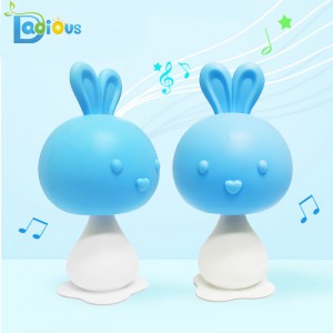 Groothandel op maat te kauwen zachte baby rammelaars bijtring speelgoed baby tandjes veiligheid 100% siliconen baby bijtring