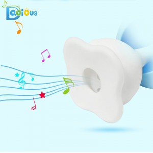 Groothandel op maat te kauwen zachte baby rammelaars bijtring speelgoed baby tandjes veiligheid 100% siliconen baby bijtring