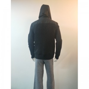ZWARTE HOODED TRUIJAS RLMS0074F