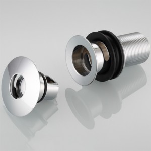 40 mm pop-up wastafel chroom afval sleuf