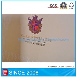 Luxe papieren zak met geknoopt handvat