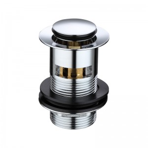 Klik afvalbakafvoer met sleuf