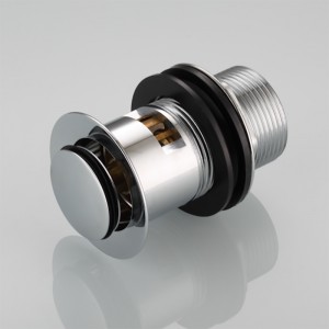 Klik afvalbakafvoer met sleuf