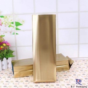 Aangepaste folie koffie en theezakje met zijvouw 8oz 12oz 16oz 32oz