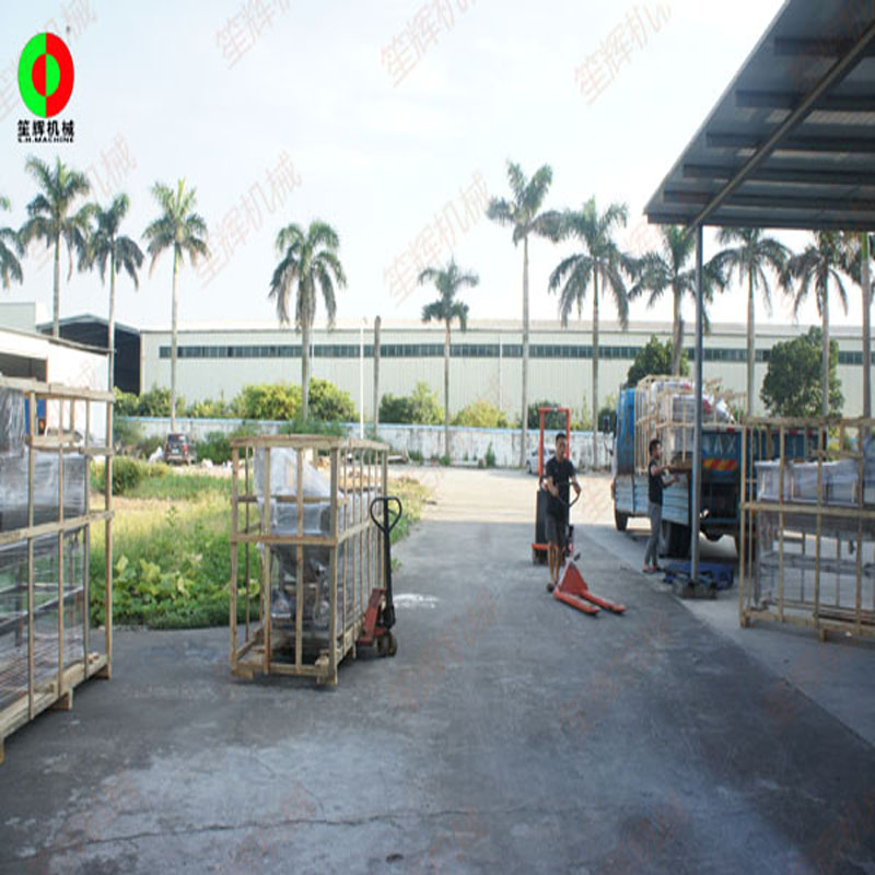 Shandong Wang bestelde drie sets wervelwasmachines voor verzending