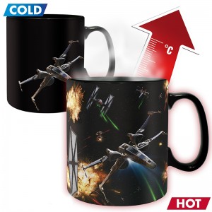11oz Magic Coffee Heat sensitive Mug Kleur Veranderen Heat Cup, keramische koffiemokken