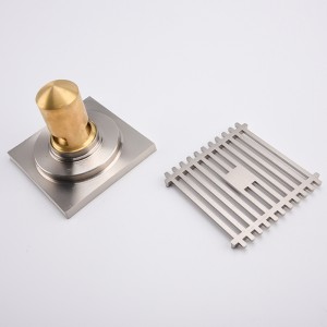 Wasvloer vloer val rooster decoratieve badkamer wastafel afvoer deksels