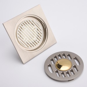 Kelder afvoerputje wasmachine zeef