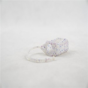 Deksel van de fles met siliconen handdesinfecterend middel