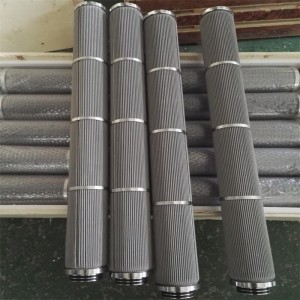 Gesinterde metaalvezelfiltercilinder gebruikt voor methanolfiltratie