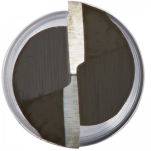 Premium hardmetalen frees, extra lang, 2 fluit, 1/4 \