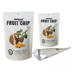 China leveranciers op maat bedrukte plastic opstaande zak, snoep of suiker of snack gebruiken mylar ritssluitingszakken, food grade doypack