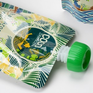 op maat zakje jelly pack food grade opstaan ​​voedsel verpakking zak