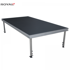 Aluminium draagbaar podium en snel podium installeren