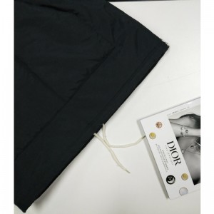 ZWARTE HOODED PUFFERJAS RLMPC0014