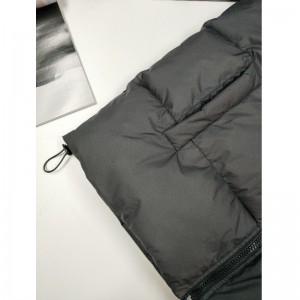 ZWART GEWATTEERDE PUFFERJAS RLMPC0016N