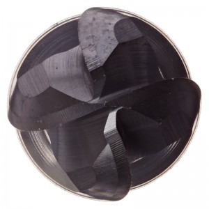 Volhardmetalen kogel neusfrees, gecoat, 4 fluit, 1/4 \