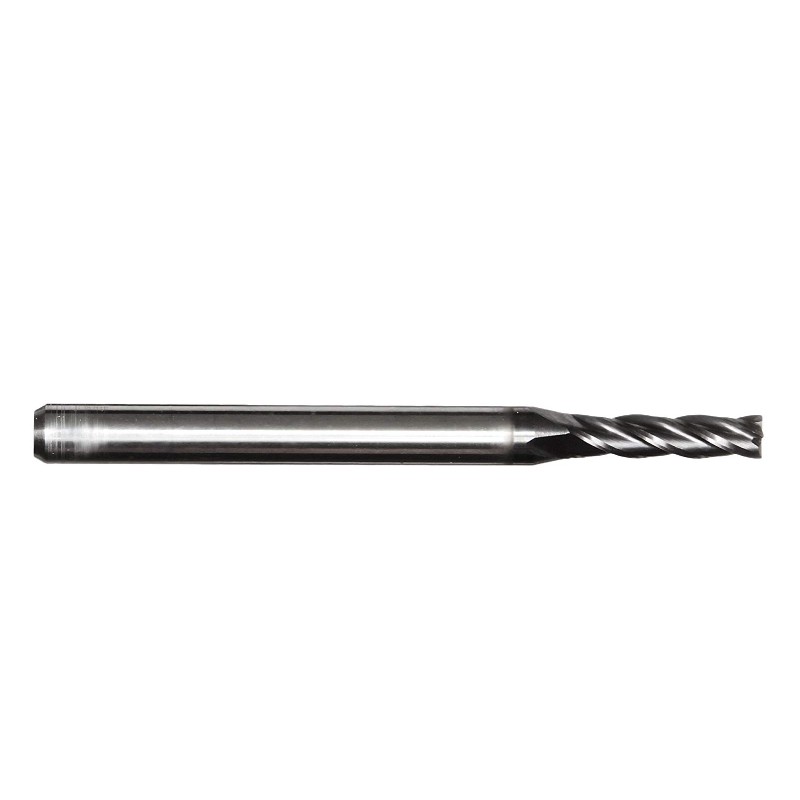 Solide premium hardmetalen frees, AlTiN-coating, 4 fluit, 3/32 