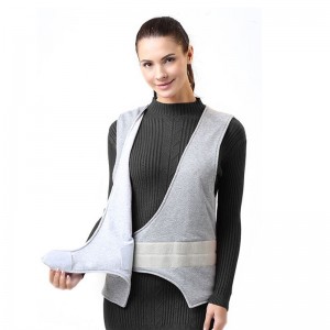 Verwarmd vest Maat Verstelbare batterij Elektrisch warm vest om te wandelen Kamperen Outdoor