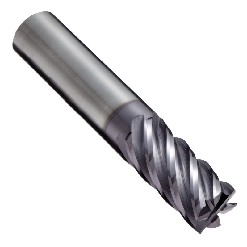 Carbide vierkante neusfrees, TIALN meerlagige afwerking, 40 graden helix, 6 fluiten, 3 