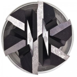 Carbide vierkante neusfrees, TIALN meerlagige afwerking, 40 graden helix, 6 fluiten, 3 \