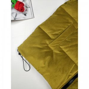 GEEL \u0026 ZWART CONTRAST PUFFERJACK VOOR HEREN RLMPC0020N