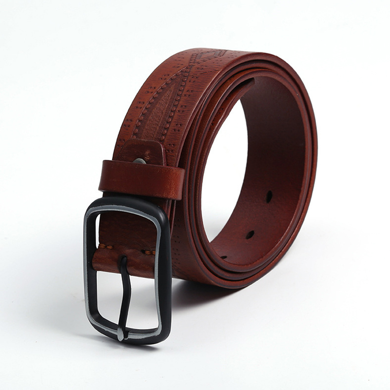 HD0827 - Aanpasbare high-end lederen riem voor heren