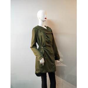 KHAKI IRREGULAR JACKET DAMES RLWJ0001