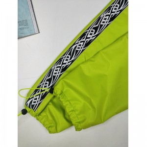 FLUORESCENTE GROENE LONGLINE WINDBREAKJACK DAMES RLWJ0009