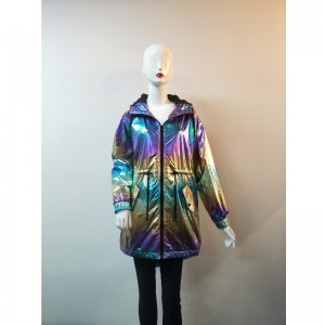 GEKLEURD JAS DAMES RLWJ0016