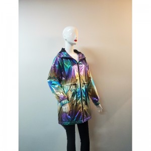 GEKLEURD JAS DAMES RLWJ0016