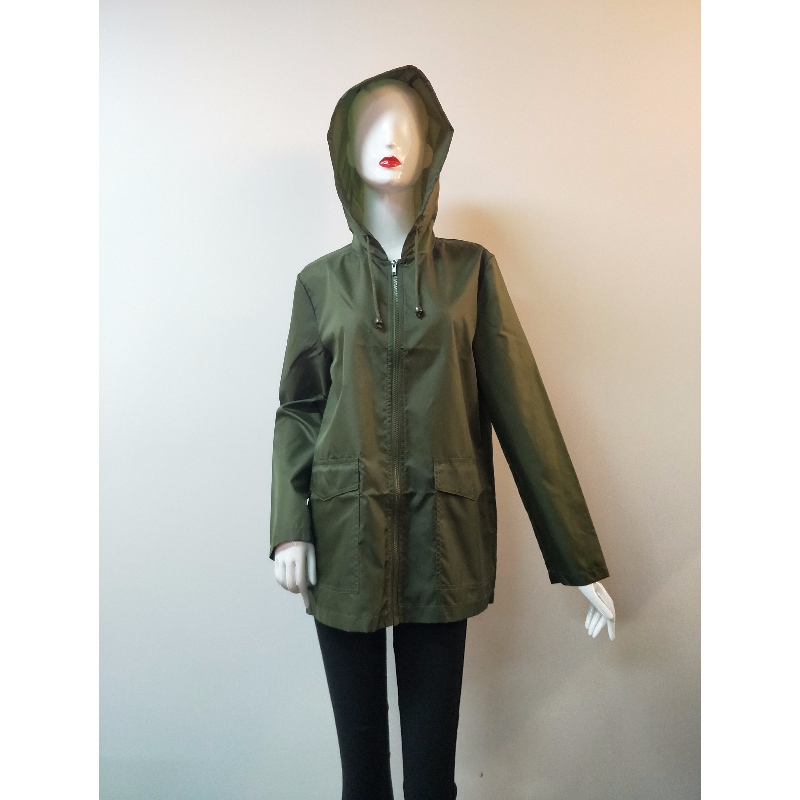 KHAKI WINDBREAKER DAMES RLWWJ0007