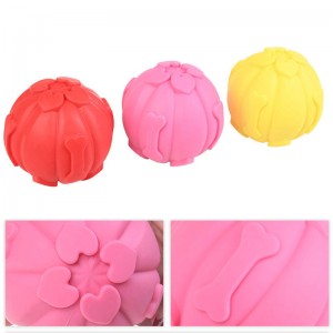 Siliconen huisdier speelgoed hond \u0026 kat speelgoed huisdier siliconen speelgoed biteproof speelgoed