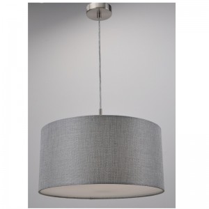 moderne design hanglamp met linnen kap