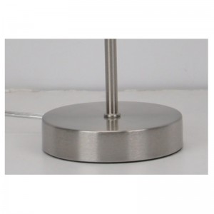 Tafellamp met linnen kap