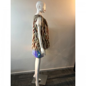 GEKLEURD BONTGILET DAMES RLWF0012