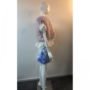 ROZE KORTE BONT GILET DAMES RLWF0014