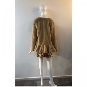 BRUINE KLEURLOZE BONTJAS DAMES RLWF0015