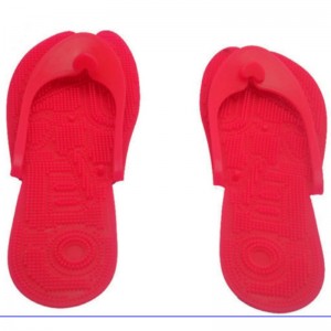 Siliconen antislip massage schoenen hotel slippers Antislip siliconen vouwschoenen slippers voor op reis