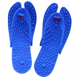 Siliconen antislip massage schoenen hotel slippers Antislip siliconen vouwschoenen slippers voor op reis