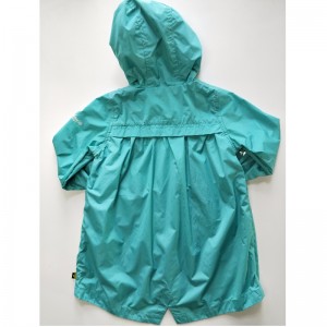 GROEN HOODED JAS KINDEREN RLCJ0001