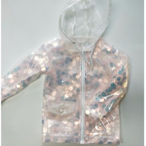 KINDERSE SEQUIN HOODED TPU JAS RLCTJ0003N