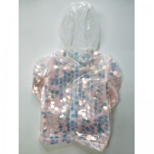 KINDERSE SEQUIN HOODED TPU JAS RLCTJ0003N