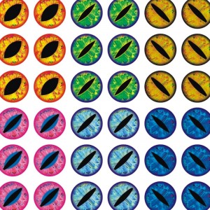 Vissen lokken oog, epoxy koepelvormige vissenoog