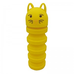 Siliconen pennenzak Custom rits grappige etui