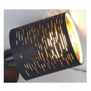 Spot light-1LT met lasergesneden stoffen kap