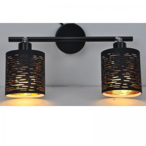 spot light-2LT met lasergesneden stoffen kap